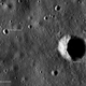 LRCO image showing the Apollo 11 landing site.